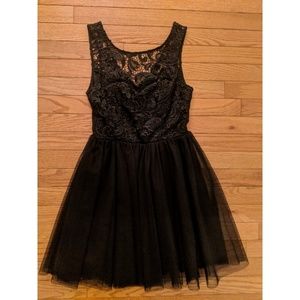 Forever 21 black cocktail dress